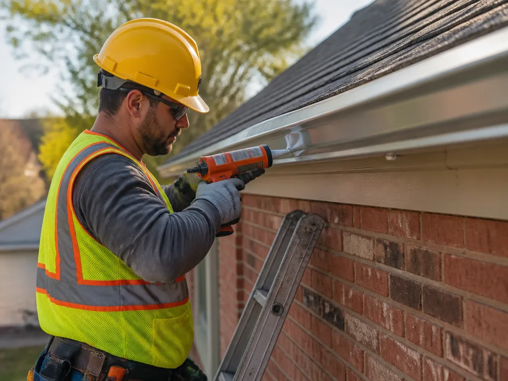 Aluminum Gutter Installation