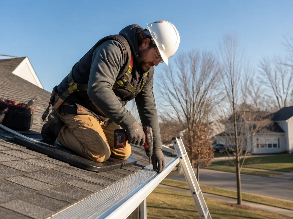 Gutter Guard Installation