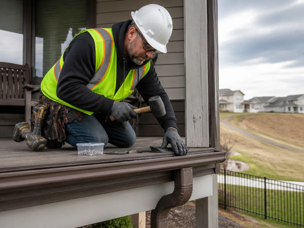 Splash Block Installation